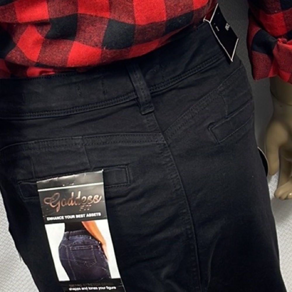 One 5 One Denim Pencil Skirt - Picture 6 of 10